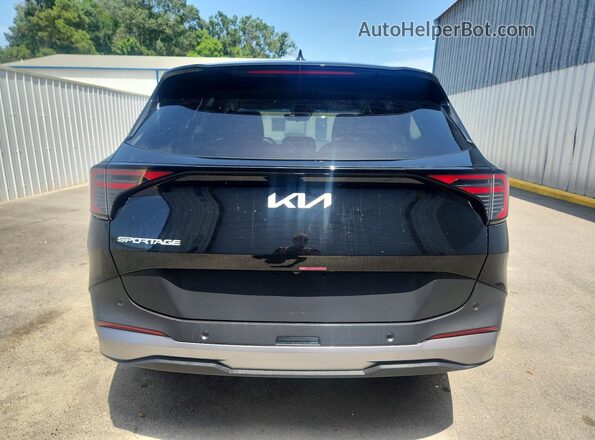5XYK23DF3TG381196 2026 KIA SPORTAGE Black უკანა ხედი