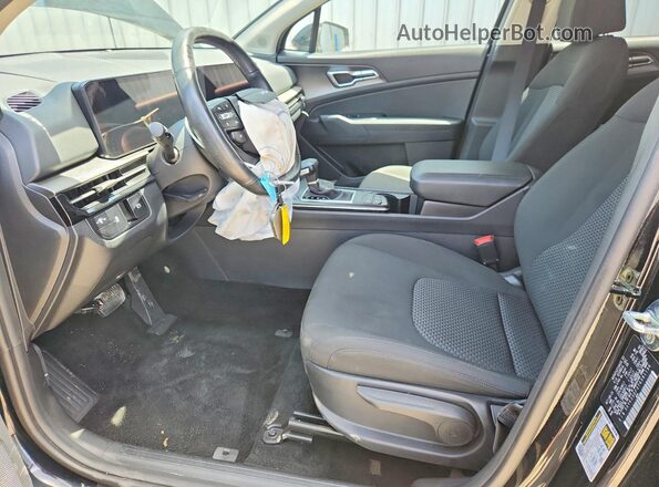 5XYK23DF3TG381196 2026 KIA SPORTAGE Black წინა სალონის ხედი