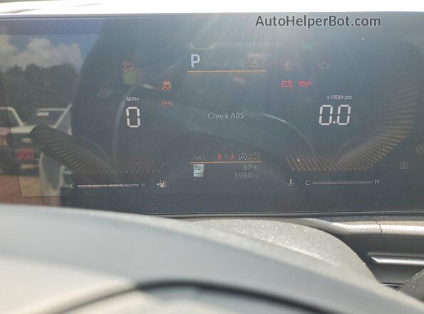 5XYK23DF7TG432960 2026 KIA SPORTAGE White Սարքավորումների վահանակի տեսք
