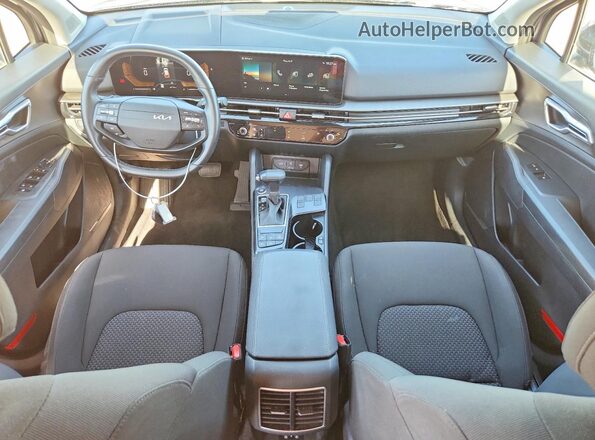5XYK23DFXTG386475 2026 KIA SPORTAGE Black Dashboard view