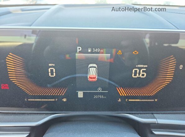 5XYK23DFXTG386475 2026 KIA SPORTAGE Black Instrument cluster view
