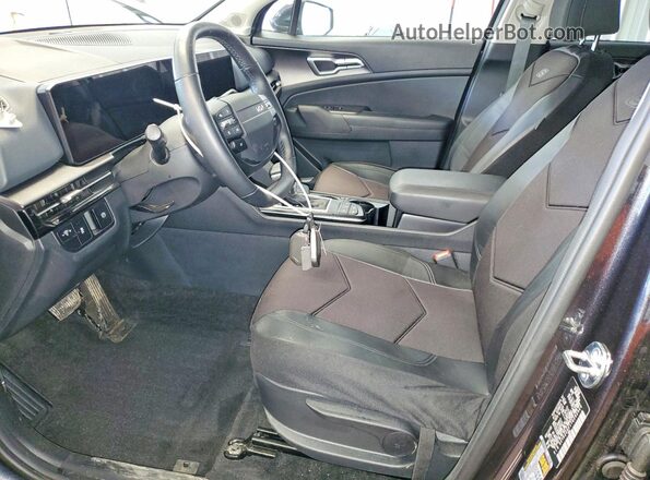 5XYK2CDF1TG392925 2026 KIA SPORTAGE Black Вид салону спереду
