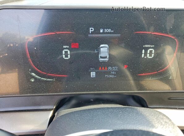 5XYK33AF0PG038398 2023 KIA SPORTAGE Gray Սարքավորումների վահանակի տեսք