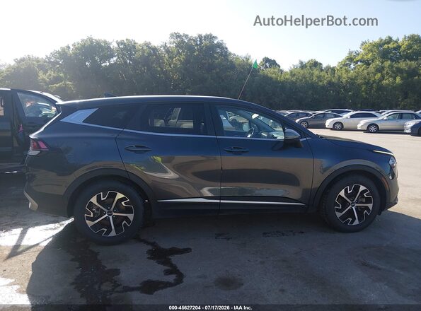 5XYK33AF2PG092690 2023 KIA SPORTAGE Серый Вид задней части салона