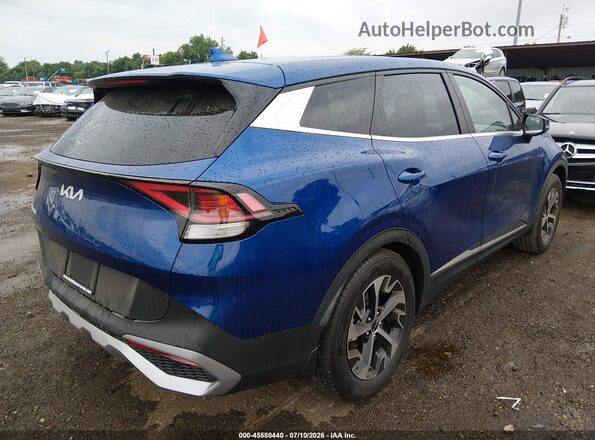 5XYK33AF2PG123730 2023 KIA SPORTAGE Blue Trasero derecho
