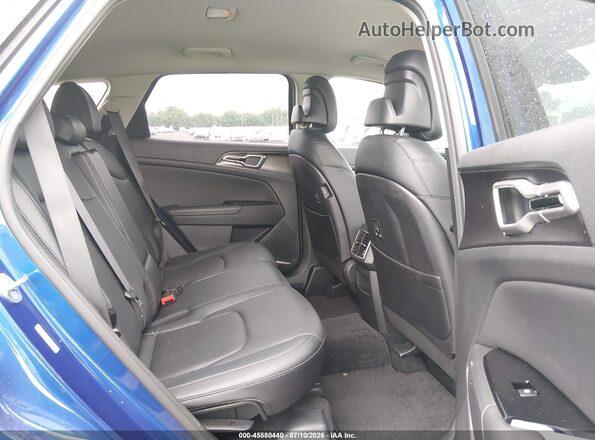5XYK33AF2PG123730 2023 KIA SPORTAGE Blue Vista de la etiqueta del VIN