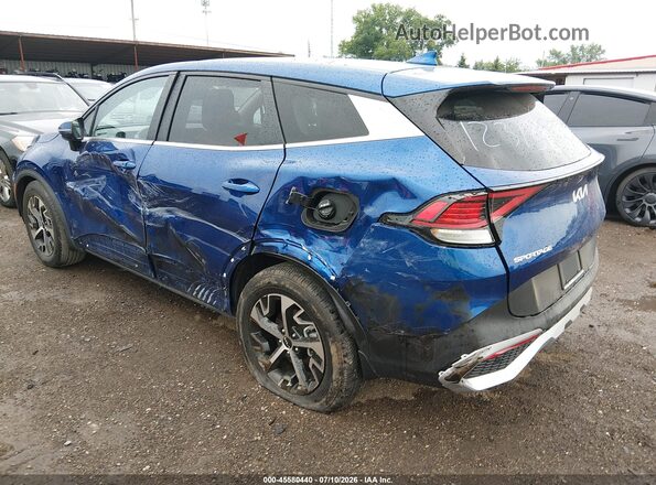 5XYK33AF2PG123730 2023 KIA SPORTAGE Blue Trasero izquierdo