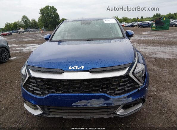 5XYK33AF2PG123730 2023 KIA SPORTAGE Blue Vista del cuadro de instrumentos