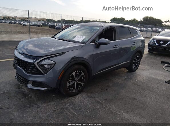 5XYK33AF4PG061120 2023 KIA SPORTAGE Серый Передняя левая четверть