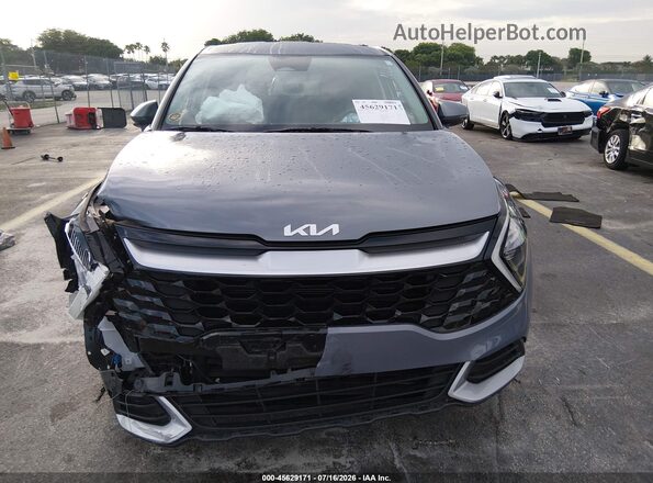 5XYK33AF4PG061120 2023 KIA SPORTAGE Серый Вид задней части салона