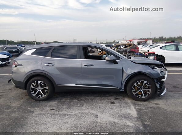 5XYK33AF4PG061120 2023 KIA SPORTAGE Серый Панорамный вид салона 360°