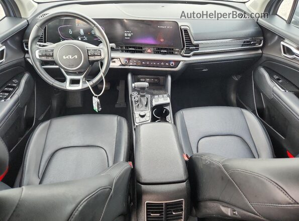 5XYK33AF4PG084333 2023 KIA SPORTAGE Gray Dashboard view