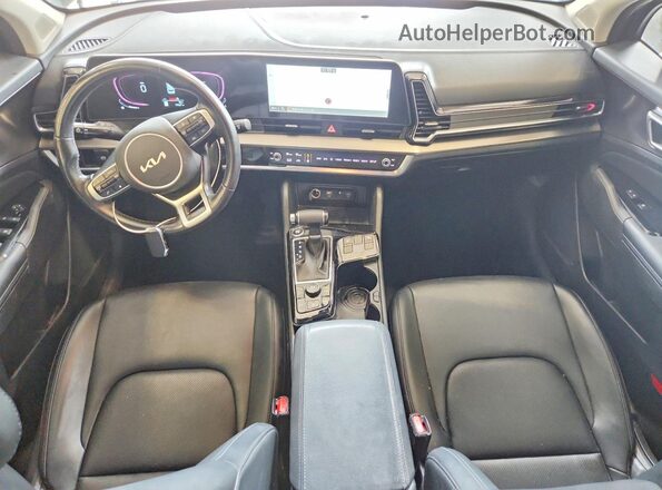 5XYK33AF5PG005218 2023 KIA SPORTAGE Black Widok deski rozdzielczej
