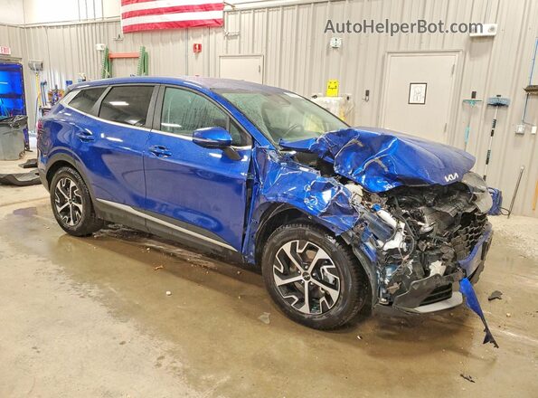 5XYK33AF5PG047050 2023 KIA SPORTAGE Blue Przód prawy