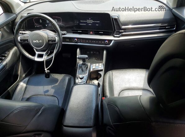 5XYK33AF7PG028774 2023 KIA SPORTAGE Gray Dashboard view