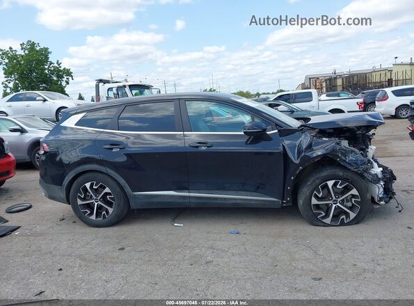 5XYK33AF8PG001096 2023 KIA SPORTAGE Black Вид задньої частини салону