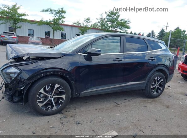5XYK33AF8PG001096 2023 KIA SPORTAGE Black Панорамний вид салону 360°