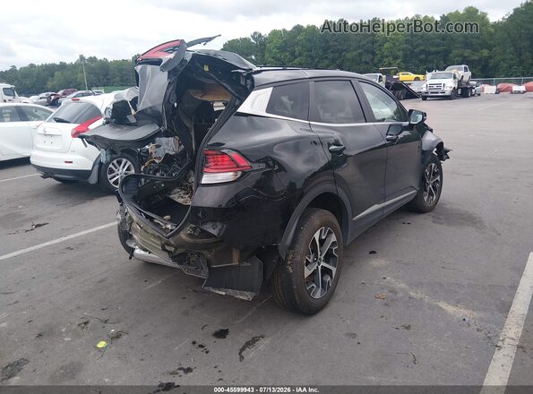 5XYK33AF8PG039699 2023 KIA SPORTAGE Black Tył prawy