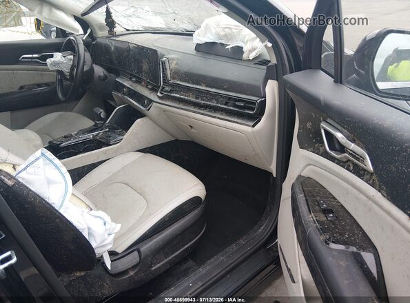 5XYK33AF8PG039699 2023 KIA SPORTAGE Black Widok wnętrza z przodu