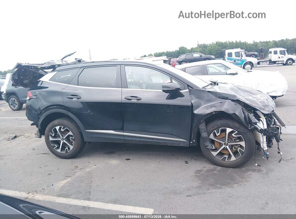 5XYK33AF8PG039699 2023 KIA SPORTAGE Black Widok zestawu wskaźników