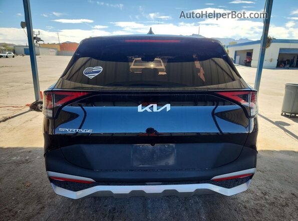 5XYK33AF8PG069172 2023 KIA SPORTAGE Black Rear view