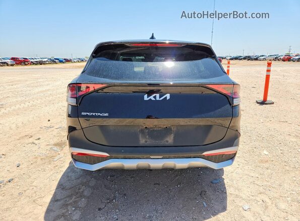 5XYK33AF9PG058911 2023 KIA SPORTAGE Black Rear view