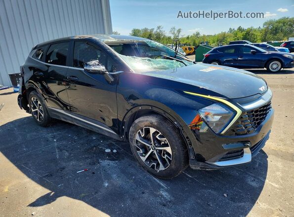 5XYK33AF9PG070959 2023 KIA SPORTAGE Черный Передняя правая четверть