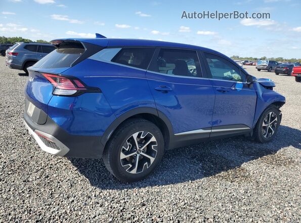 5XYK33AFXPG034312 2023 KIA SPORTAGE Blue Задня права чверть