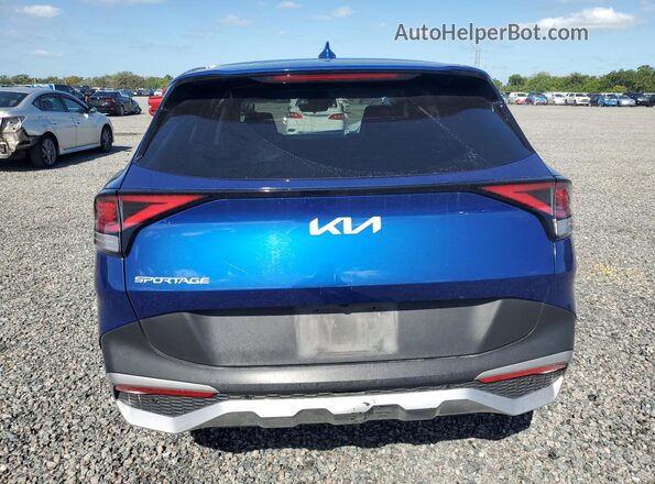 5XYK33AFXPG034312 2023 KIA SPORTAGE Blue Вид ззаду