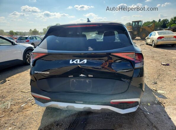 5XYK33AFXPG118548 2023 KIA SPORTAGE Black Вид ззаду