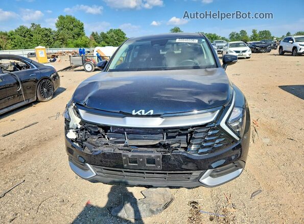 5XYK33AFXPG118548 2023 KIA SPORTAGE Black Вид спереду