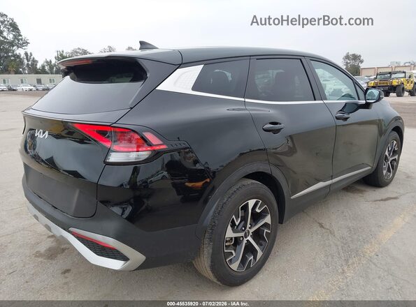 5XYK33DF0RG190244 2024 KIA SPORTAGE Black Rear right