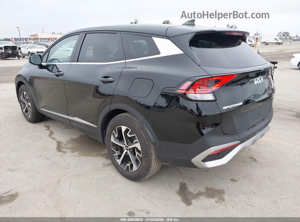 5XYK33DF0RG190244 2024 KIA SPORTAGE Black Rear left
