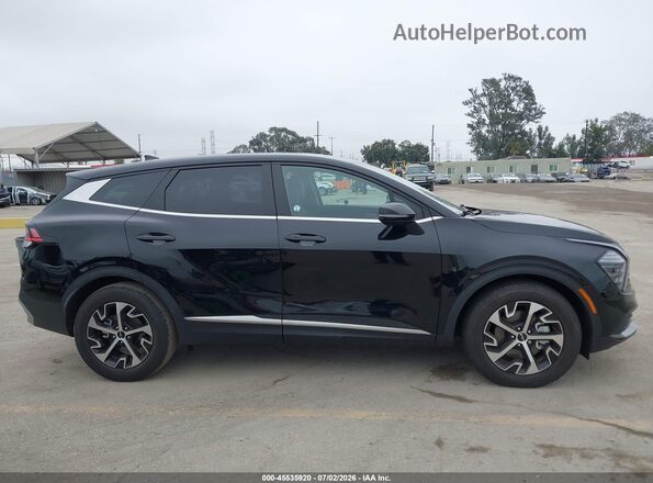 5XYK33DF0RG190244 2024 KIA SPORTAGE Black Rear interior view