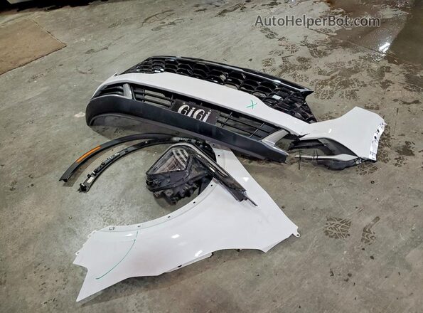 5XYK33DF0SG302577 2025 KIA SPORTAGE Белый Вид наклейки с VIN-кодом