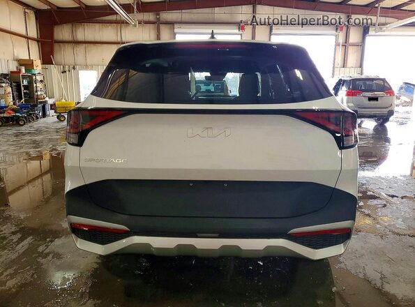 5XYK33DF0SG302577 2025 KIA SPORTAGE Белый Вид сзади
