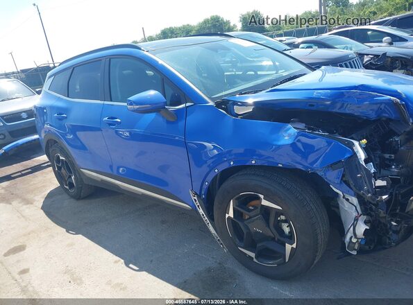 5XYK33DF0TG380195 2026 KIA SPORTAGE Blue Սալոնի 360 աստիճան տեսք
