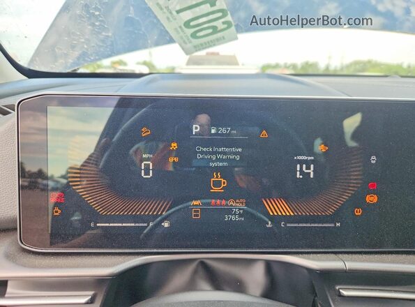 5XYK33DF0TG387793 2026 KIA SPORTAGE Black Instrument cluster view