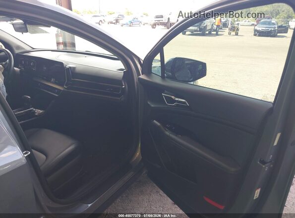5XYK33DF2RG175731 2024 KIA SPORTAGE Gray Widok wnętrza z przodu