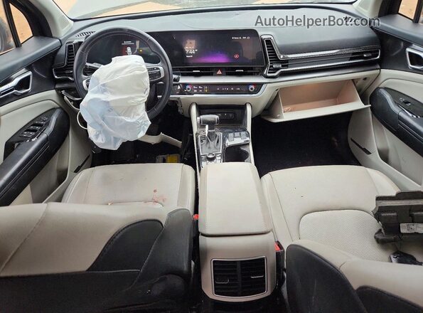 5XYK33DF2RG200174 2024 KIA SPORTAGE Black წინა პანელის ხედი
