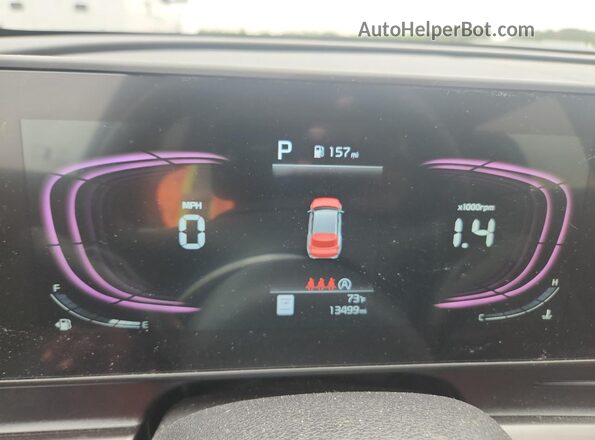 5XYK33DF2SG286480 2025 KIA SPORTAGE Silver Widok zestawu wskaźników