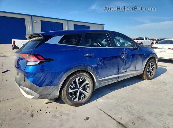5XYK33DF2SG308316 2025 KIA SPORTAGE Синий Задняя правая четверть