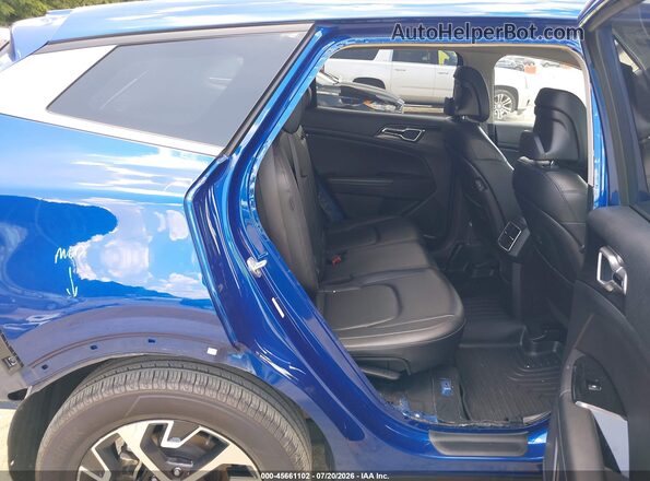 5XYK33DF3RG142608 2024 KIA SPORTAGE Blue VIN sticker view