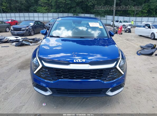 5XYK33DF3RG142608 2024 KIA SPORTAGE Blue Rear interior view