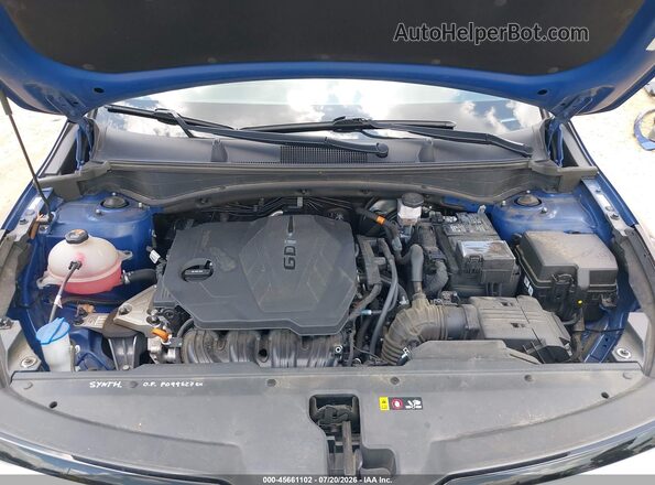 5XYK33DF3RG142608 2024 KIA SPORTAGE Blue Rear view