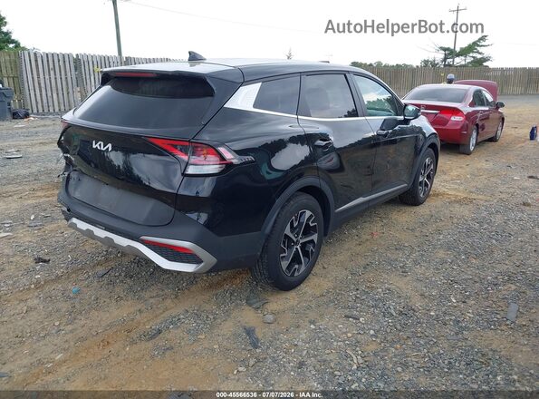 5XYK33DF3RG190528 2024 KIA SPORTAGE Black Rear right