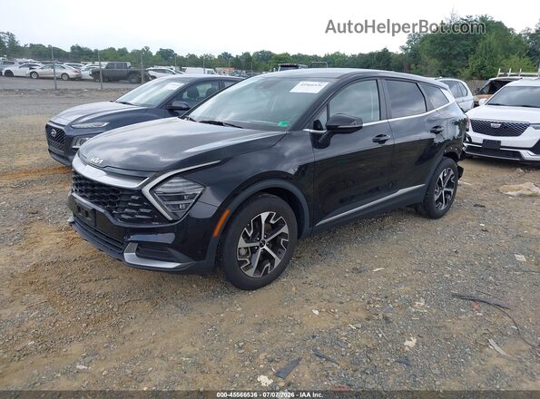 5XYK33DF3RG190528 2024 KIA SPORTAGE Black Front left