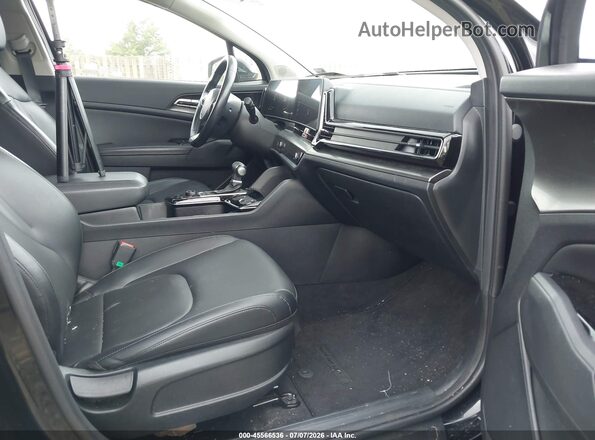 5XYK33DF3RG190528 2024 KIA SPORTAGE Black Front interior view
