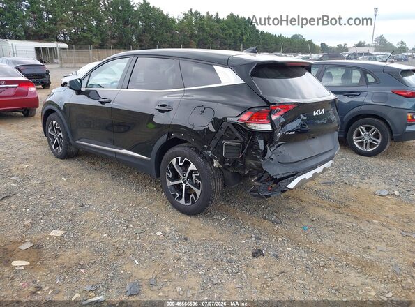 5XYK33DF3RG190528 2024 KIA SPORTAGE Black Rear left
