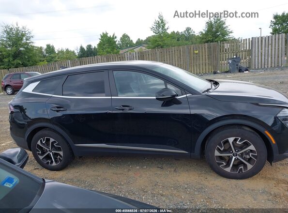 5XYK33DF3RG190528 2024 KIA SPORTAGE Black Rear interior view